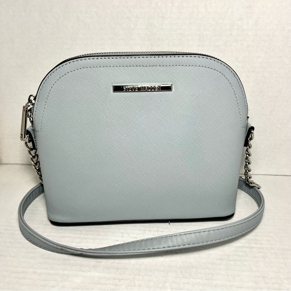Steve Madden Powder Blue Cindy Dome Crossbody